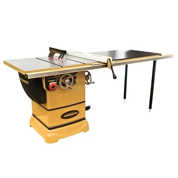 10" Table Saw with 52" Accu-Fence System - 1-3/4 HP 1Ph 115/230V - PM1000