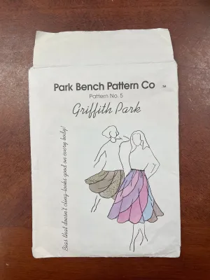 1995 Park Bench Pattern Co. 5 Pattern - Bias Skirt FACTORY FOLDED