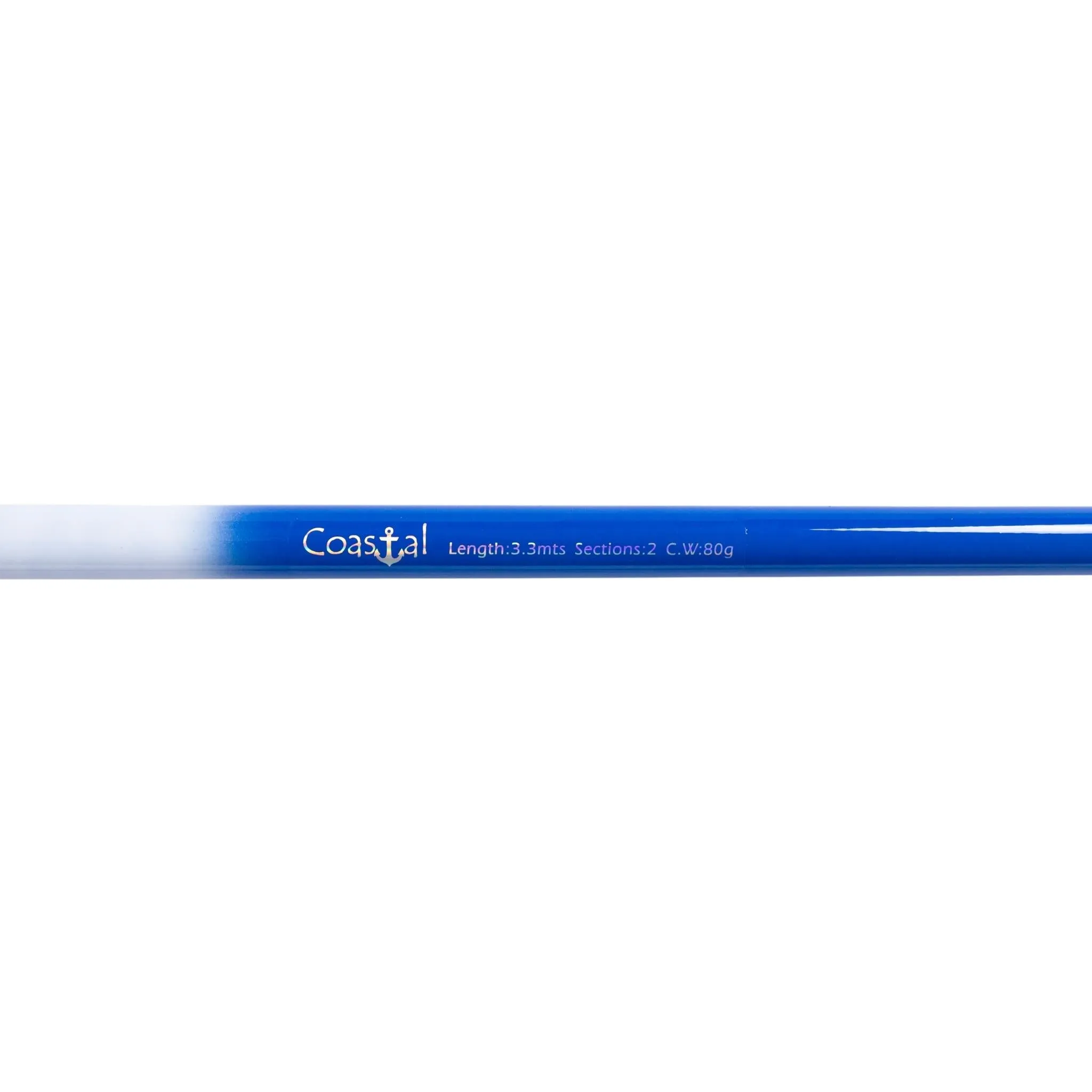 2 Piece 10ft 8inch Surf Rod (Blue & White)