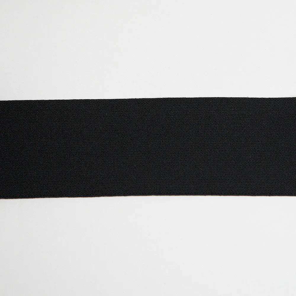 2" Waistband Elastic in Black by Riley Blake - 1 yard 33" inch piece