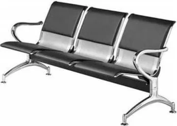 3 Seater Reception Bench-Partly Leather