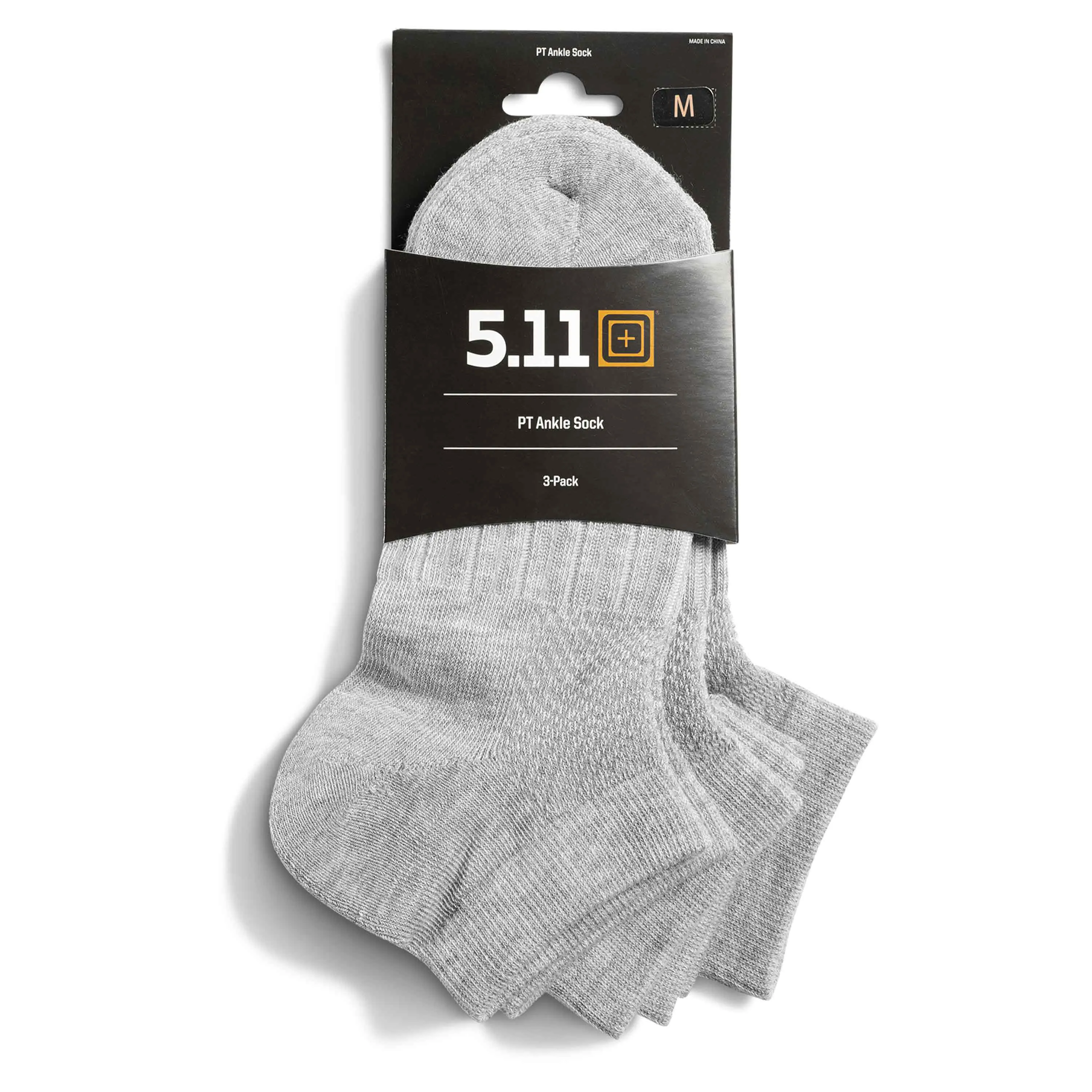 5.11 PT Ankle Socks 3-Pack heather grey