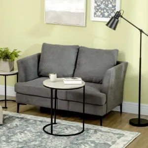 55" Modern Loveseat Sofa - Gray