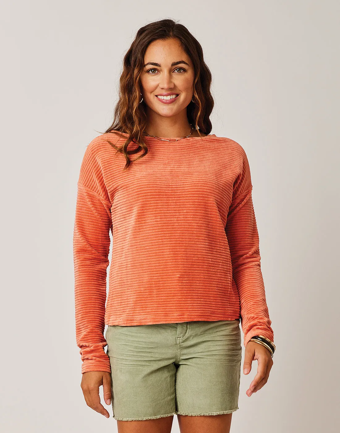 Annalise Top: Terracotta - FINAL SALE