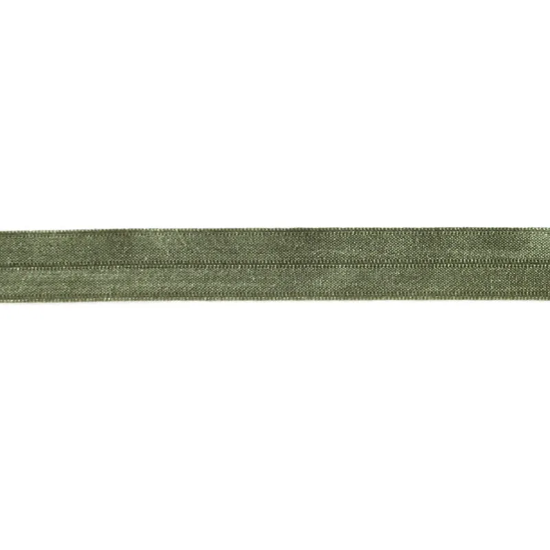 Army Green Fold Over Elastic Trim