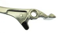 Brake Lever - Dirt Bike Chrome Right Disc Brake Lever > Part #173GRS1