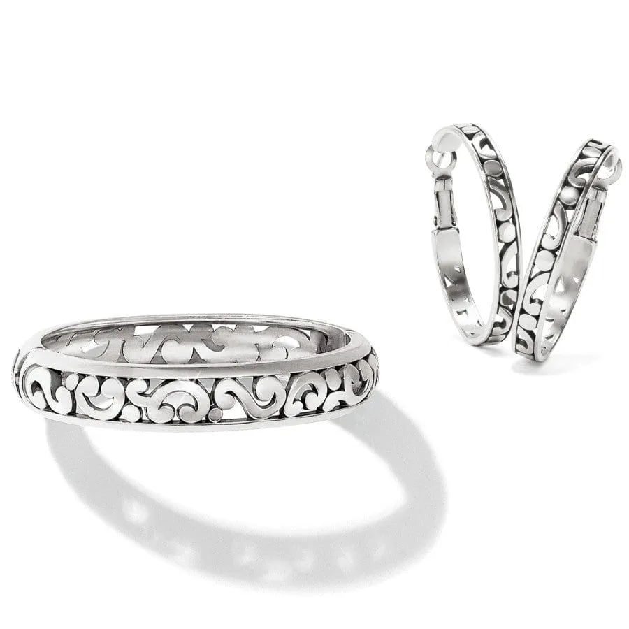 Contempo Hoop Bangle Jewelry Gift Set