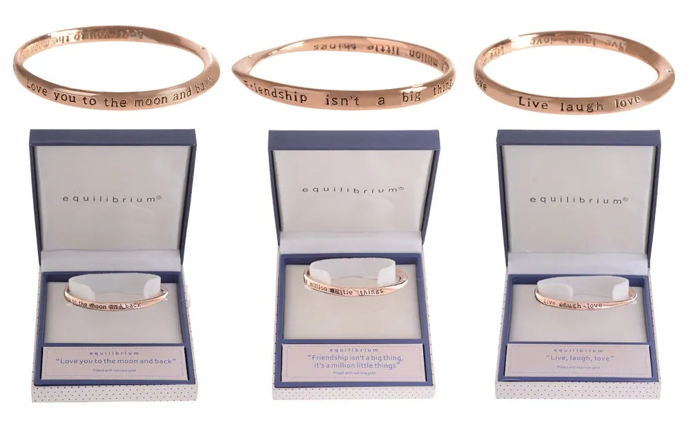 EQLB ROSE GOLD BANGLE