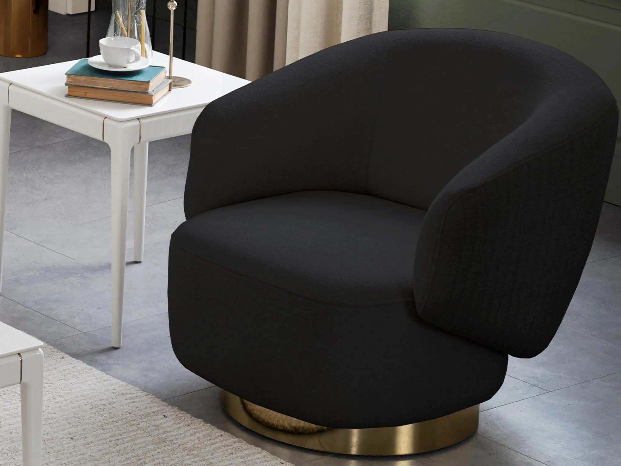 Erzin Swivel Accent Chair