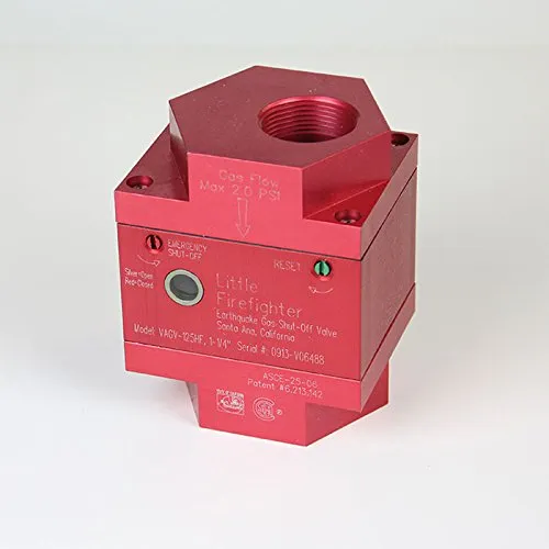 Firefighter Gas Safety Products AGV-100 Horizontal Valve