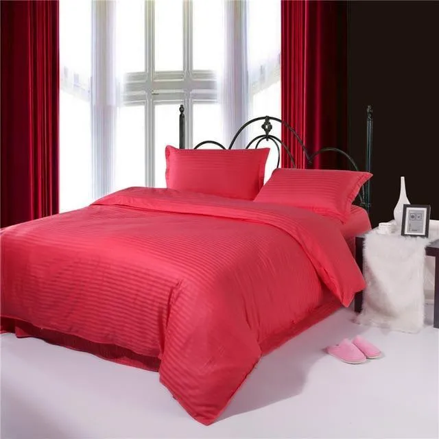 Five Star Hotel Pure color 100% Cotton Bedding set