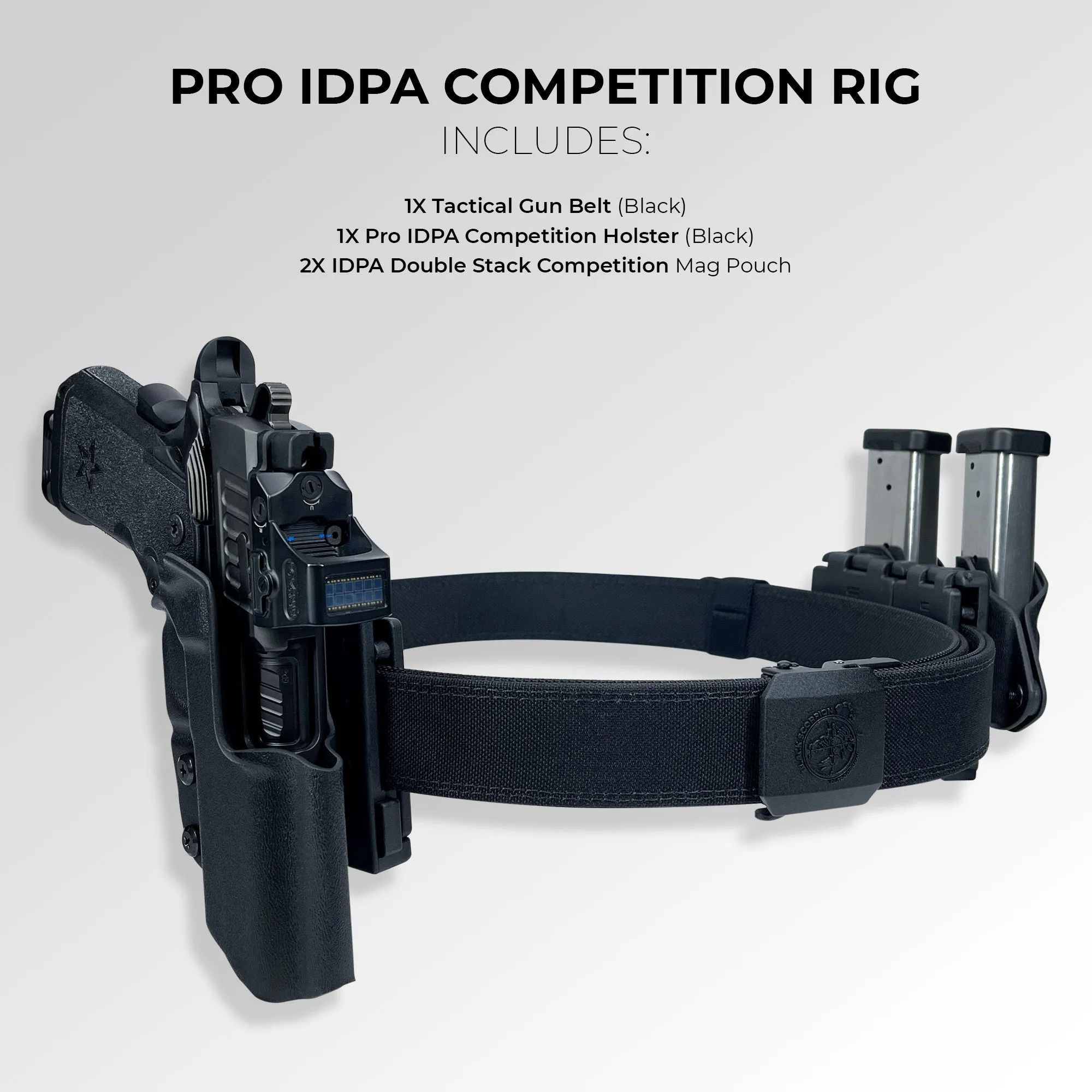 Glock 17, 19,19X, 22, 31, 44, 45 (Gen 4) w/ SureFire X300U-A Pro IDPA Competition Rig