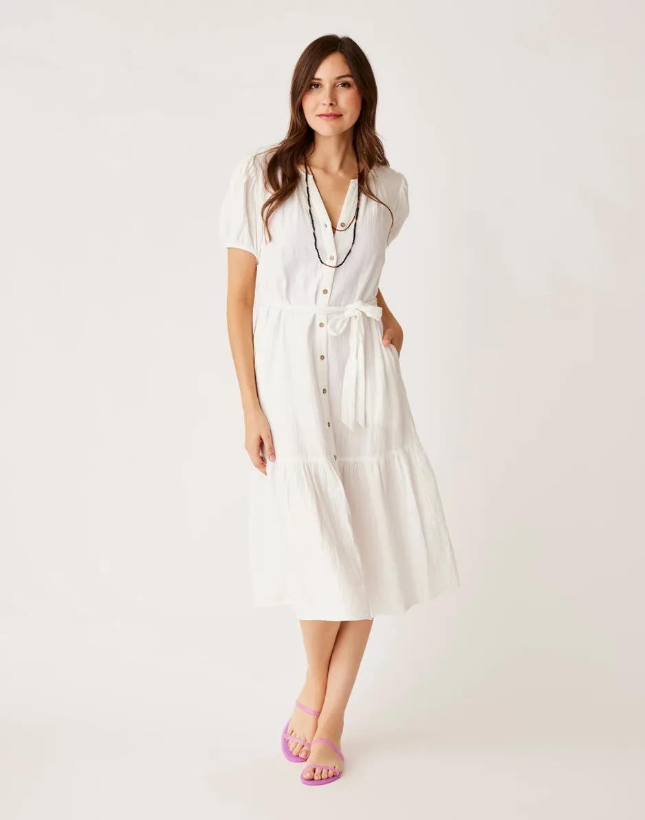 Memphis Gauze Dress: Cloud