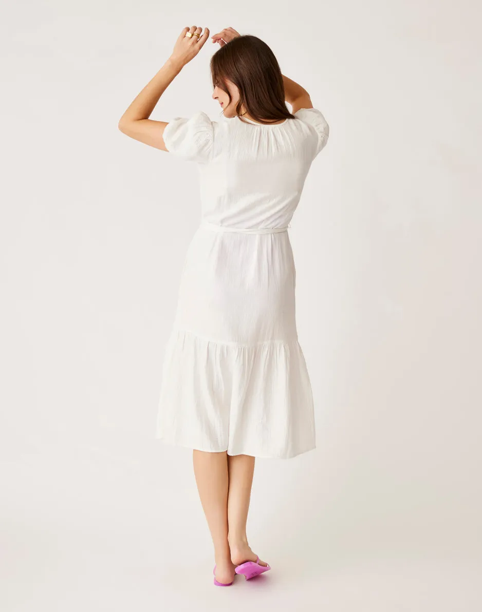 Memphis Gauze Dress: Cloud