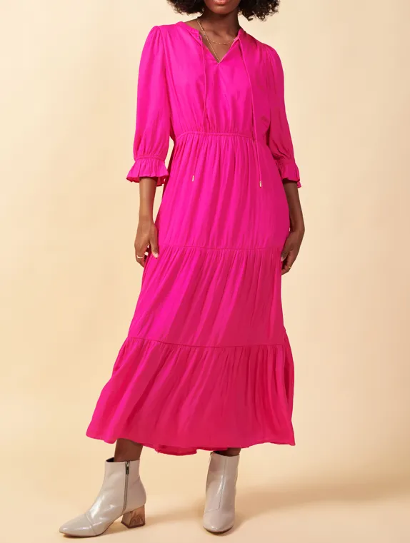 Mila Maxi Dress in Bubblegum