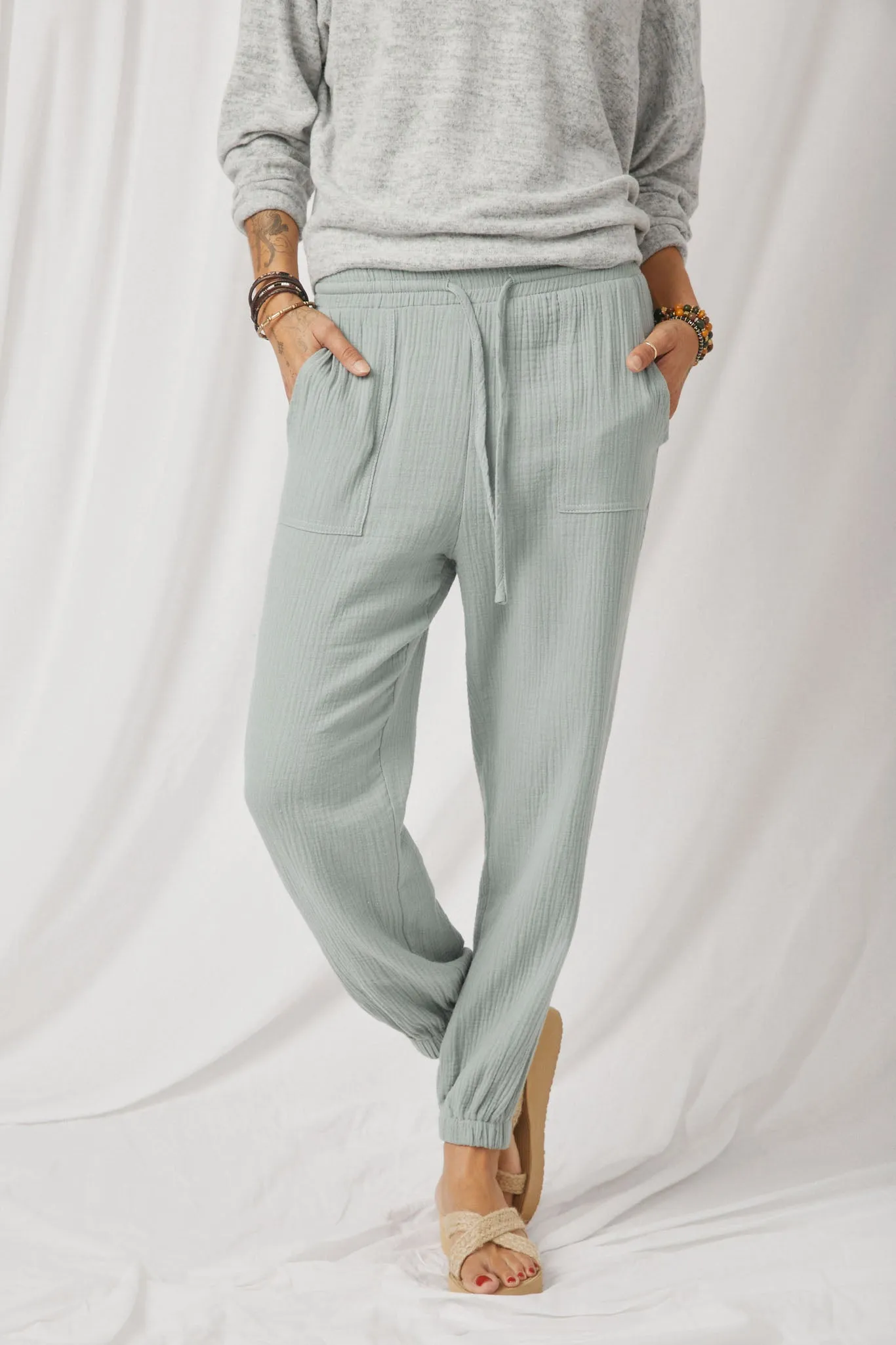 Patch Pocket Joggers