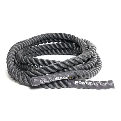 Power Training Rope, Black, 30 ft. x 1.5 in. Diameter