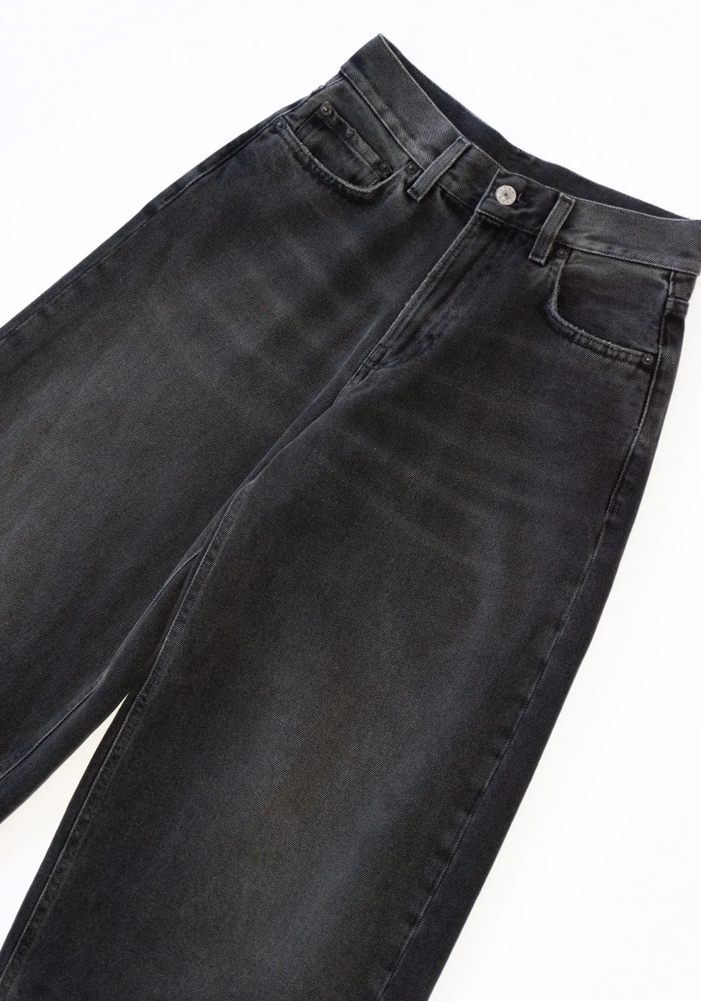 Roomy Jean in Sanded Black